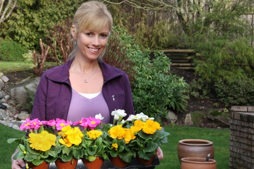 Separated recyclable materials from garden maintenance in Mortlake